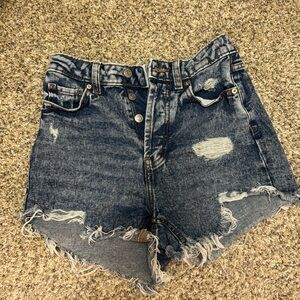 Wild fable highest rise Jean shorts